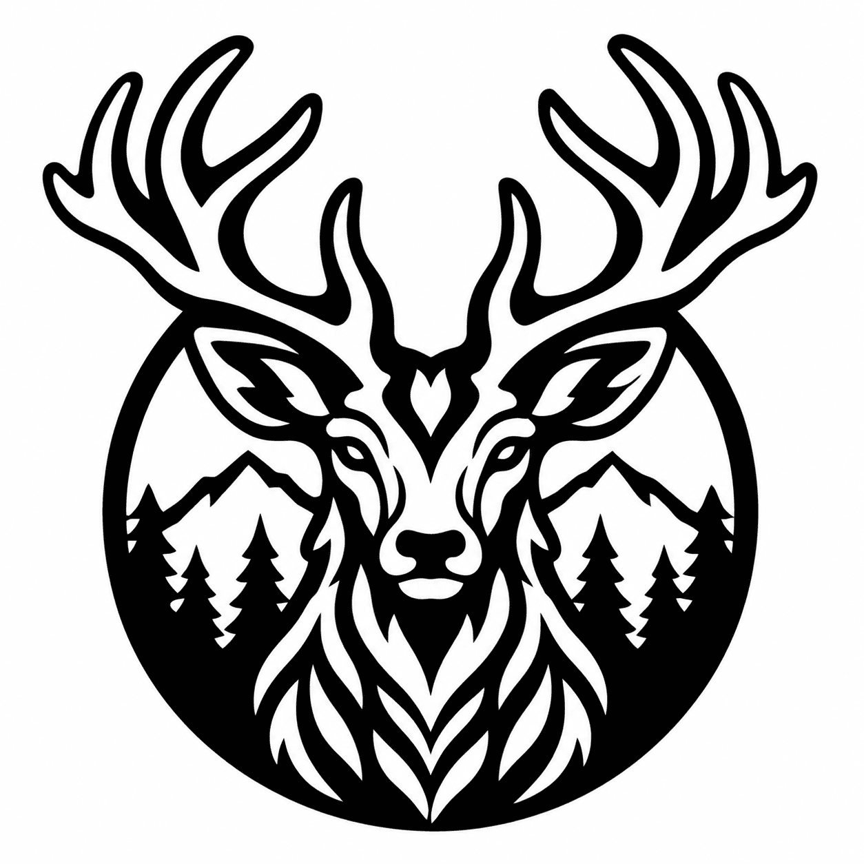 3D Layered Animal Wall Art DXF & SVG – Original Laser Cut Design