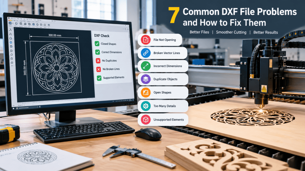 7 Common DXF File Problems and How to Fix Them