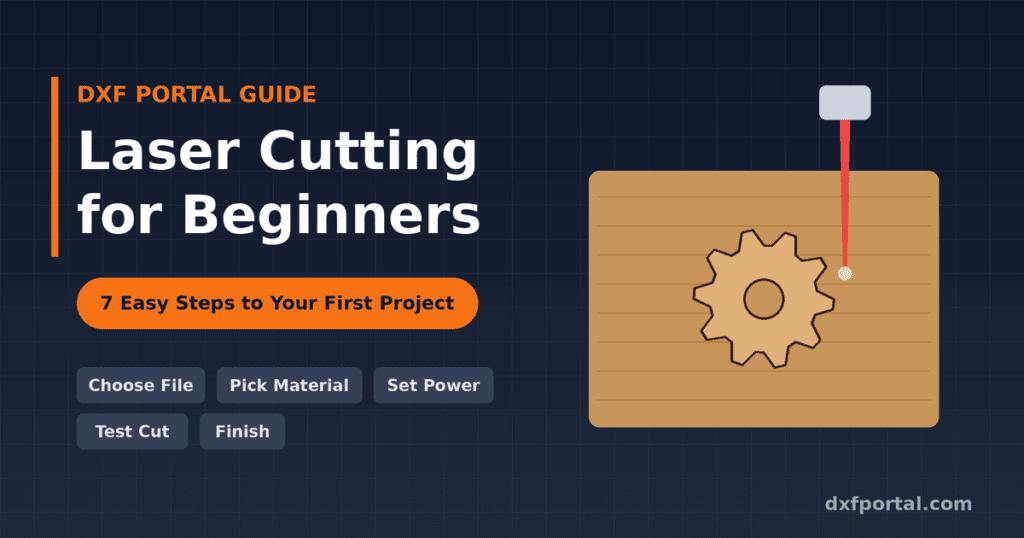 Laser cutting for beginners: first project on wood