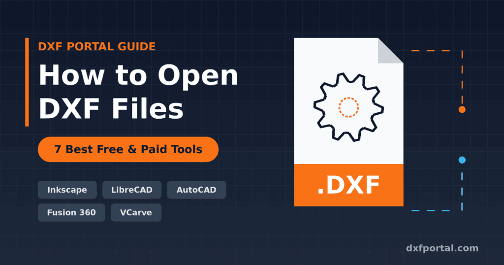 How to Open DXF Files: 7 Best Free and Paid Tools